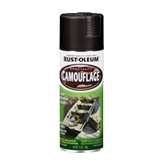 Rust-Oleum Camouflage Spray Paint (Black, 12 oz)