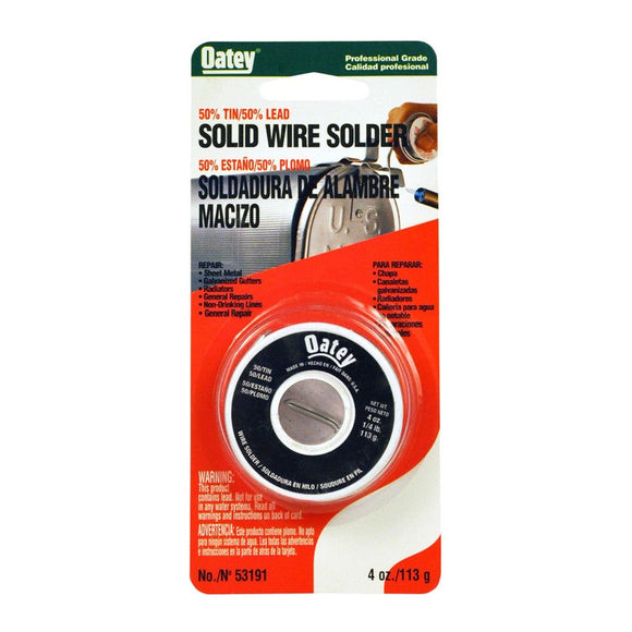 Oatey® 1/4 lb. 50/50 Wire Solder (1/4 lb.)
