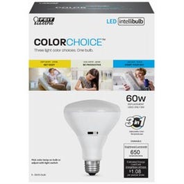 LED IntelliBulb, 3 Color Choices In 1 Bulb, 9-Watts