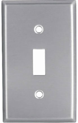 STAINLESS STEELSWITCH PLATE