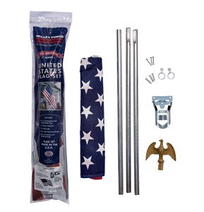 Valley Forge Flag All-American Series 3-piece Pole Kit (3 Ft. x 5 Ft.)