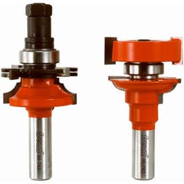 2-Piece Round-Over Bead Adjustable Rail & Stile Bit