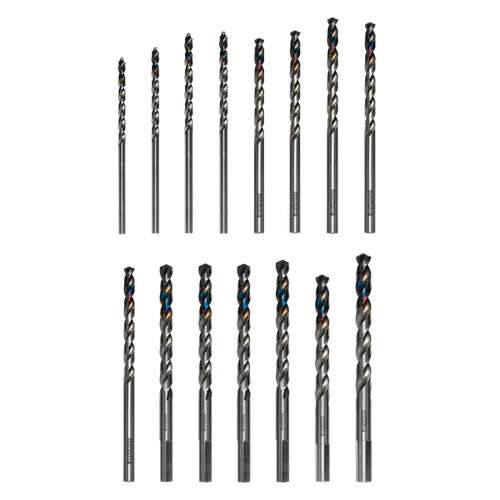 Diablo 15 pc Metal Demon™ Drill Bits Set for Mild Hardened and Stainless Steels