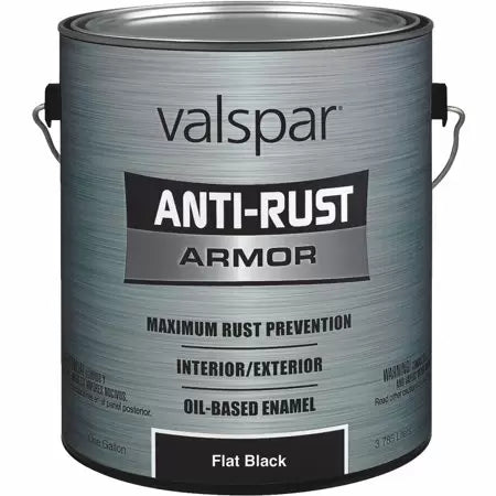 Valspar® 4000™ Alkyd Enamel  1 Gallon Flat Black