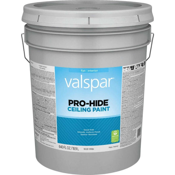 Valspar® Pro-Hide® Ceiling Paint Flat 5 Gallon White