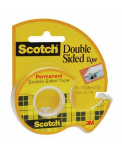 3M Scotch® Double Sided Tape in Dispenser 136 (1/2"x250")