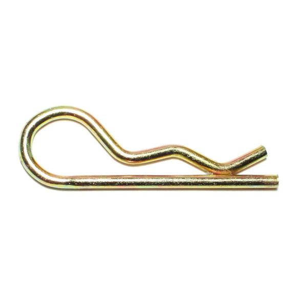 Monster Fastener Zinc Plated Steel Hitch Pin Clips (5/32