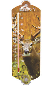 EZRead Indoor/Outdoor Thermometer (10", Buck)