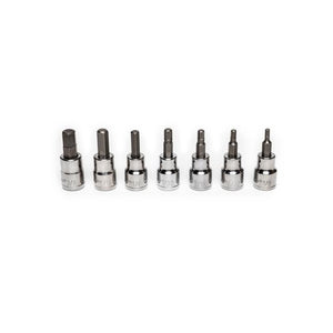 Crescent 7 Pc. 3/8" Drive Hex Bit SAE Socket Set