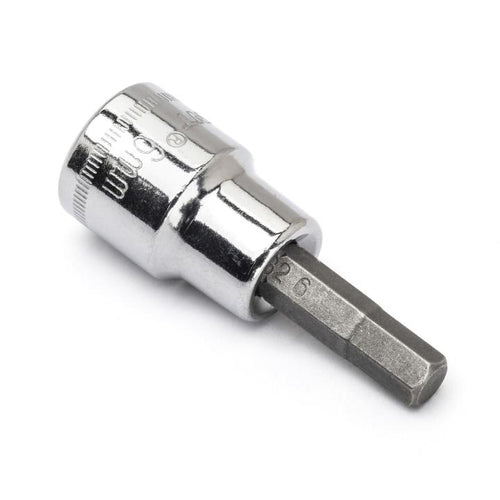 Apex Tool Group 3/8 Drive Hex Bit Metric Socket 6mm