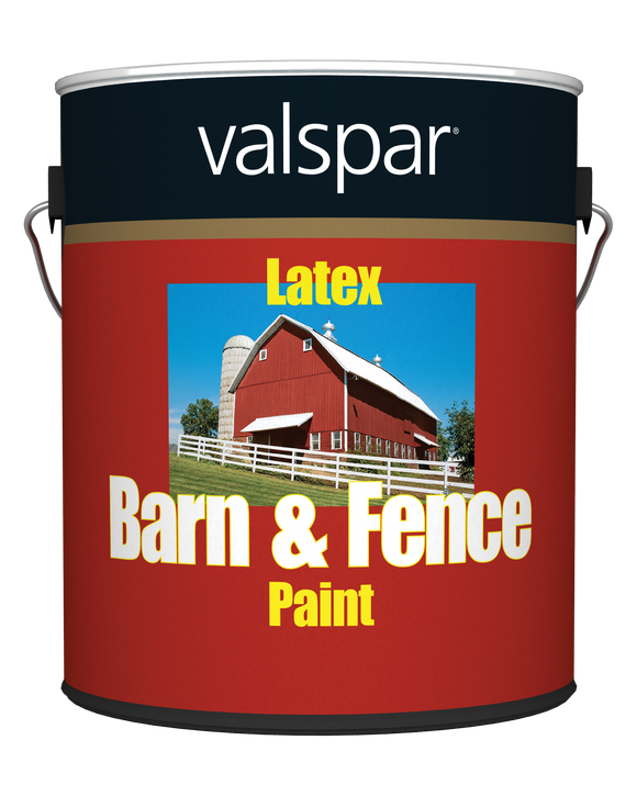 Valspar® Latex Barn & Fence Paint 1 Gallon Gloss White