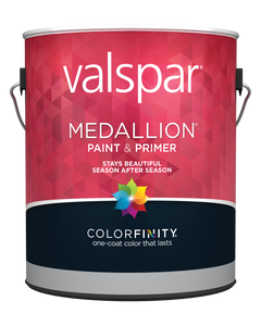 Valspar Medallion® Exterior Paint & Primer 1 Gallon Flat Clear Base (1 Gallon, Flat Clear Base)