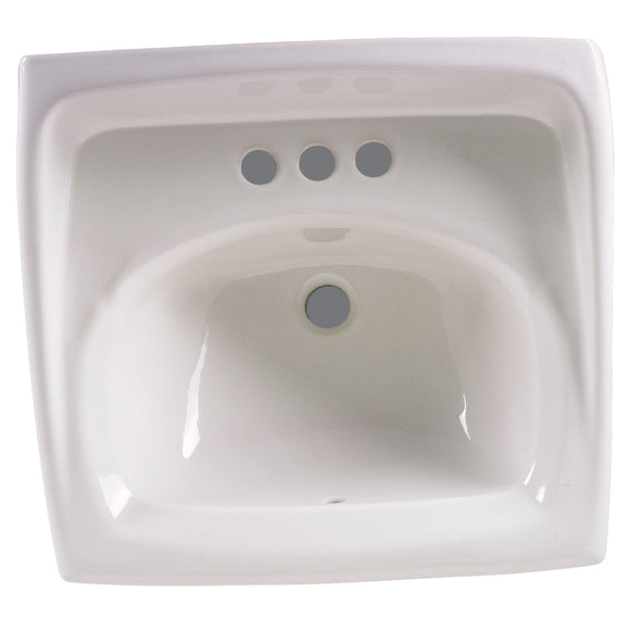 American Standard Lucerne™ Wall-Hung Sink With 4-Inch Centerset