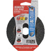 Diablo Steel Demon 4-1/2 In. x 7/8 In. 40-Grit Type 29 Angle Grinder Flap Disc
