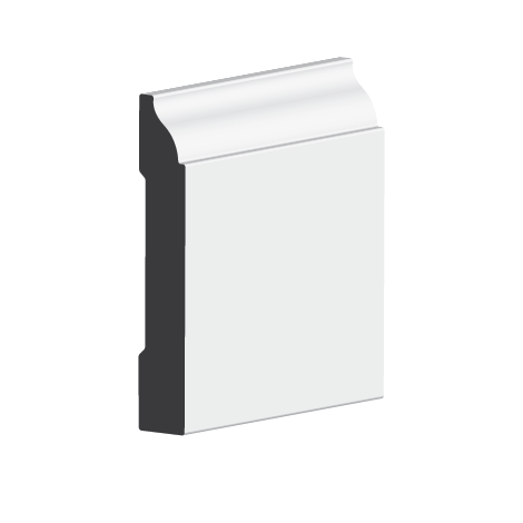 Woodgrain  Primed MDF Base Moulding  623