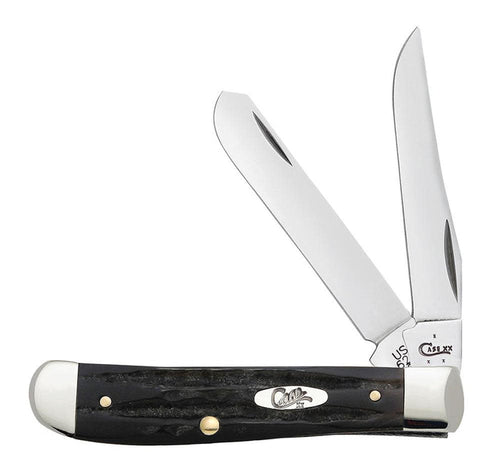 Case Jigged Buffalo Horn Mini Trapper