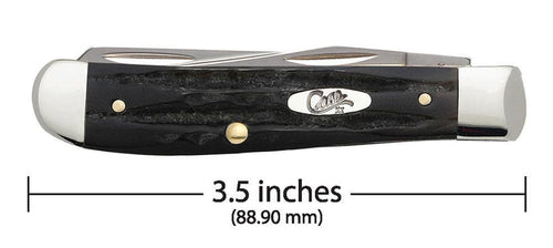 Case Jigged Buffalo Horn Mini Trapper