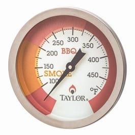 Smoker Thermometer, 2.75-In. Dial