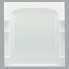 Sterling 60 In. W x 72-1/2 In. H White Vikrell Shower Back Wall