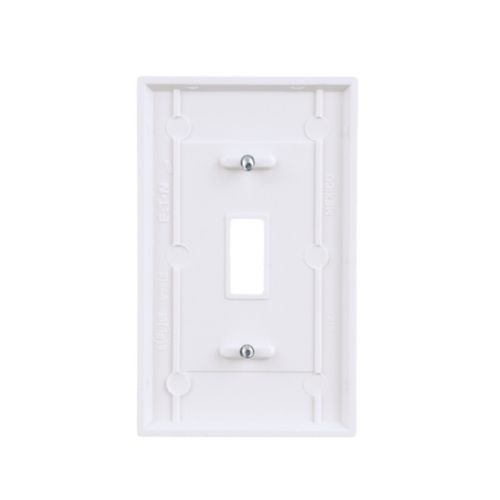 Eaton Wiring Devices Single Gang Toggle Wallplate