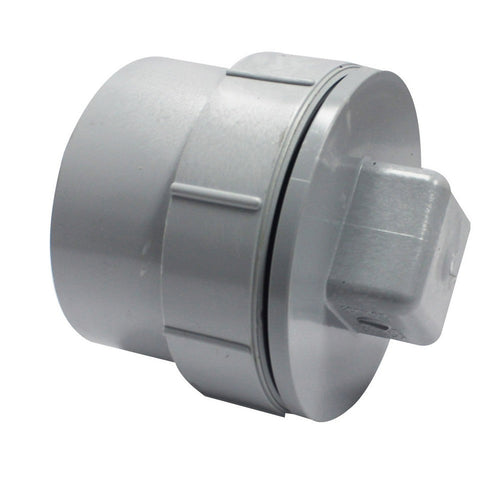 Canplas PVC Female Cleanout Adapter with Plug Spigot x FPT