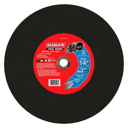 Diablo 14 20mm Steel Demon™ High Speed Metal Cut-Off Disc