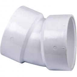 Genova Products PVC DWV Fittings 3 22-1/2° Elbow