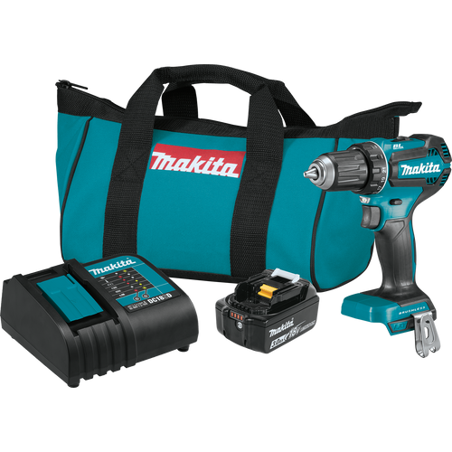 Makita 18V LXT® Lithium‑Ion Brushless Cordless 1/2 Driver‑Drill Kit (3.0Ah)