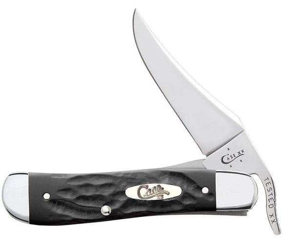 Case Knives Jigged Rough Black® Synthetic RussLock®
