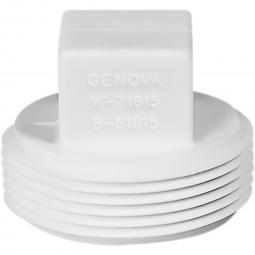 Genova PVC DWV Fittings Cleanout Plug