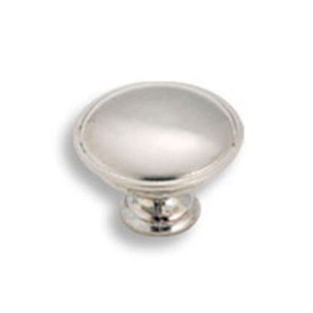 Amerock 14403SCH Allison Value Hardware Collection 1-5/16 (33mm) Knob Brushed Chrome