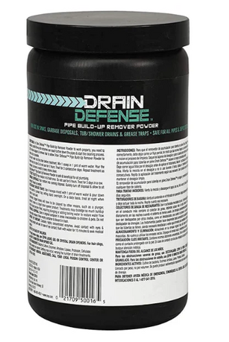 Zep Drain Defense Enzymatic Drain Cleaner Powder - 18 oz.
