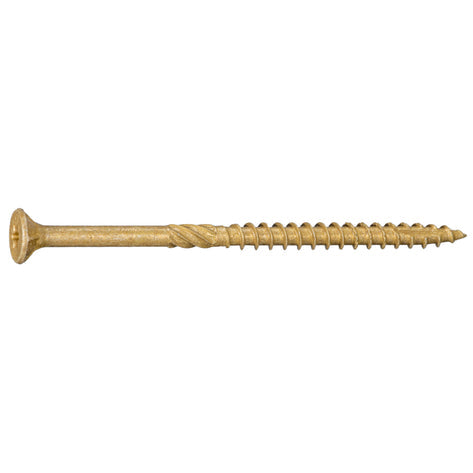 Monster Fastener SaberDrive® Tan XL1500 Coated T-25 Star Drive Exterior Deck Screws