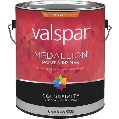 Valspar Medallion 100% Acrylic Paint & Primer Semi-Gloss Exterior House Paint