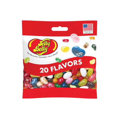 Jelly Belly 20 Assorted Jelly Bean Flavors 3.5 oz Grab & Go® Bag