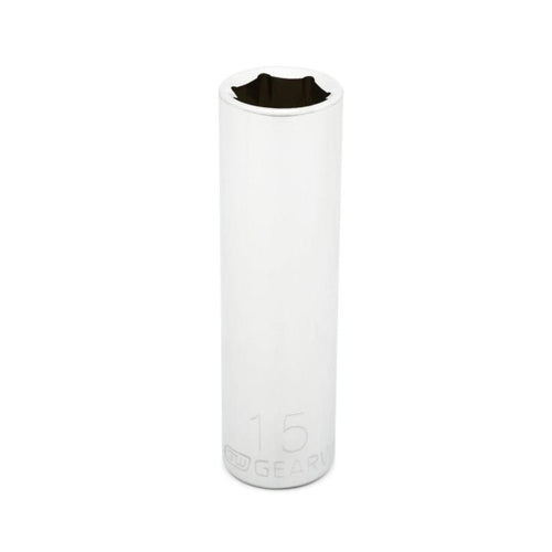 GearWrench 1/2 Drive 6 Point Deep Metric Socket 15mm