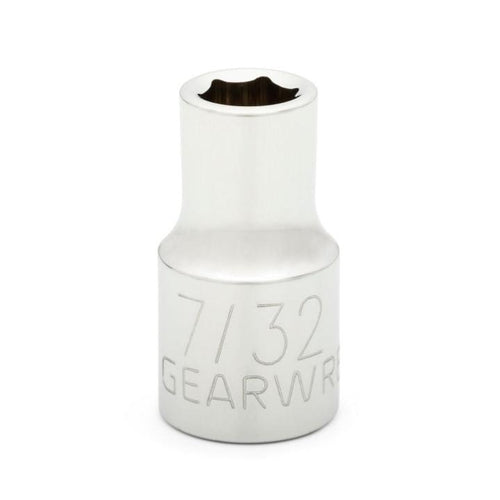 GEARWRENCH 1/4 Drive 6 Point Standard SAE Socket 7/32