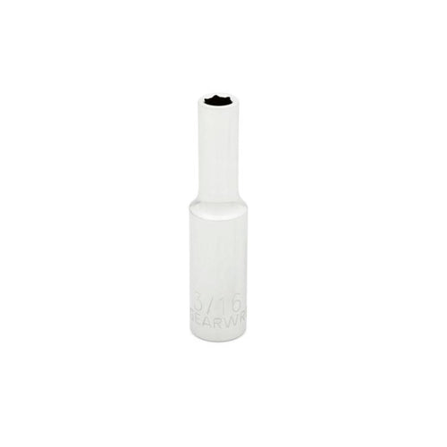 GEARWRENCH 1/4 Drive 6 Point Deep Metric Socket 9mm