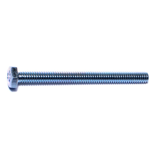 Monster Fastener Zinc Plated Steel Coarse Full Thread Hex Head Tap Bolts