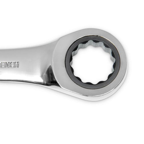 GearWrench 10 Piece 72-Tooth 12 Point Stubby Ratcheting Combination Metric Wrench Set