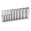 GearWrench 10 Piece 1/4 Drive 6 Point Deep SAE Socket Set