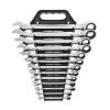 GearWrench 13 Piece 72-Tooth 12 Point Ratcheting Combination SAE Wrench Set