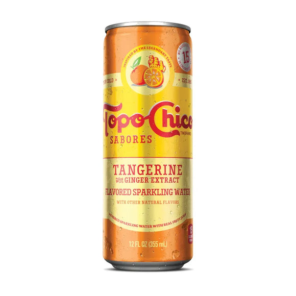 Topo Chico Sabores Tangerine with Ginger Extract (12 oz)