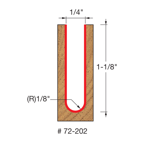 Freud Up Cut Spiral Ball Nose