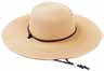 Sloggers® Womens Braided Sun Hat UPF 50+ (Light Brown)