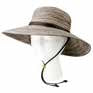 Sloggers® Womens Braided Sun Hat UPF 50+ (Light Brown)