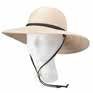 Sloggers® Womens Braided Sun Hat UPF 50+ (Light Brown)