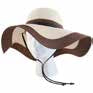 Sloggers® Womens Braided Sun Hat UPF 50+ (Light Brown)