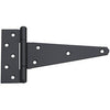 Extra Heavy T-Hinge, Black, 8-In.