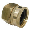 Garden Hose Brass Adapter, 3/4 FGH x 3/4-In. FPT